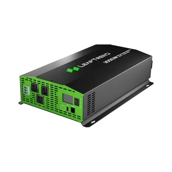 Leaptrend 3000W 12V to 110V Pure Sine Wave Inverter, m1-3000w-us