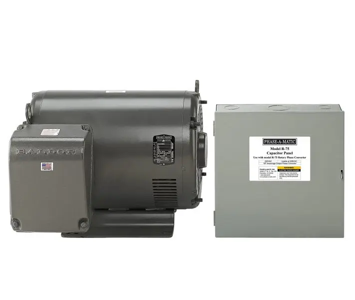 Phase--Matic 75 HP, 230V Rotary Phase Converter, R-75