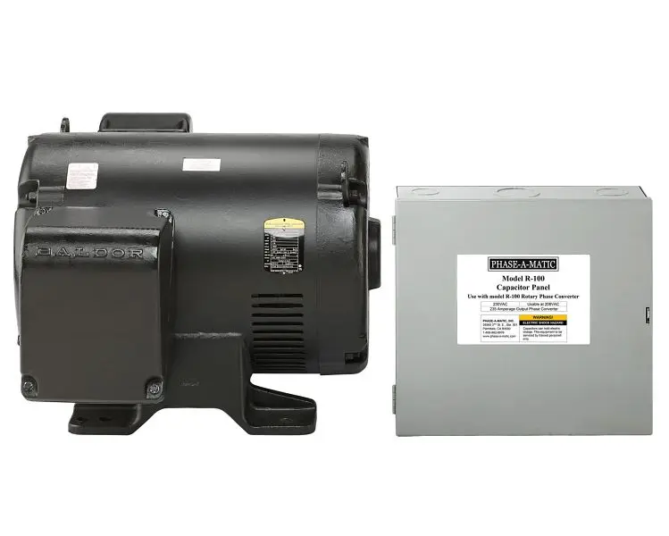 Phase--Matic Low-VOC 100 HP, 230V Rotary Phase Converter, R-100
