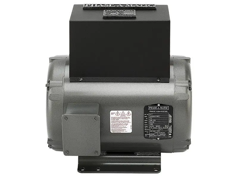 Phase--Matic Rapid 7.5 HP, 230V Rotary Phase Converter, UL Certified, R-7