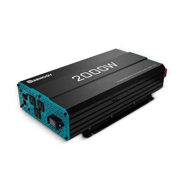 Renogy Premium 2000W 12V Pure Sine Wave Inverter, RNG-INVT-2000-12V-P2
