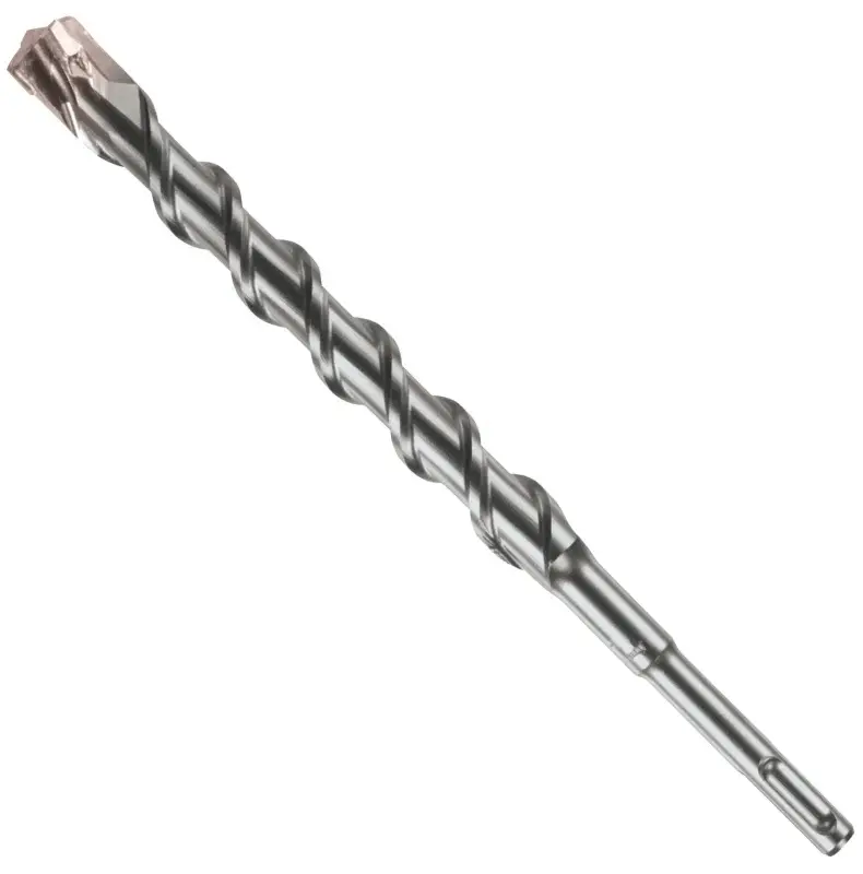 Bosch Bulldog HCFC2224 Rotary Hammer Drill Bit, 3/4 Dia, 10 OAL, 2-Flute, 25/64 Dia Shank, SDS Plus Shank