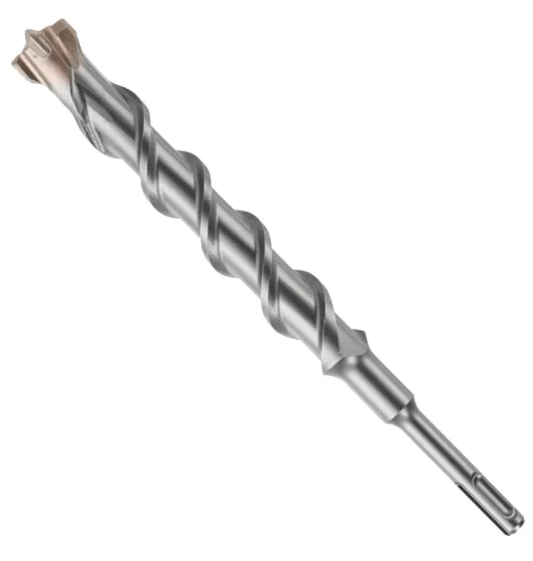 Bosch Bulldog HCFC2263 Rotary Hammer Drill Bit, 1 Dia, 10 OAL, 2-Flute, 25/64 Dia Shank, SDS Plus Shank