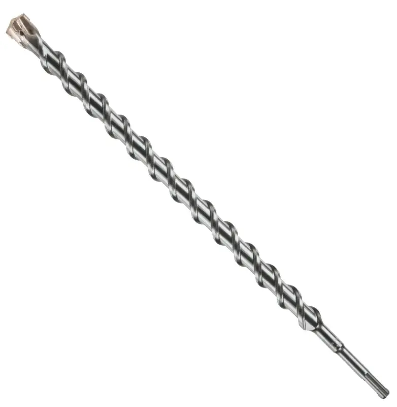 Bosch Bulldog HCFC2267 Hammer Drill Bit, 1 Dia, 18 OAL, Variable Flute, 4-Flute, SDS-Plus Shank