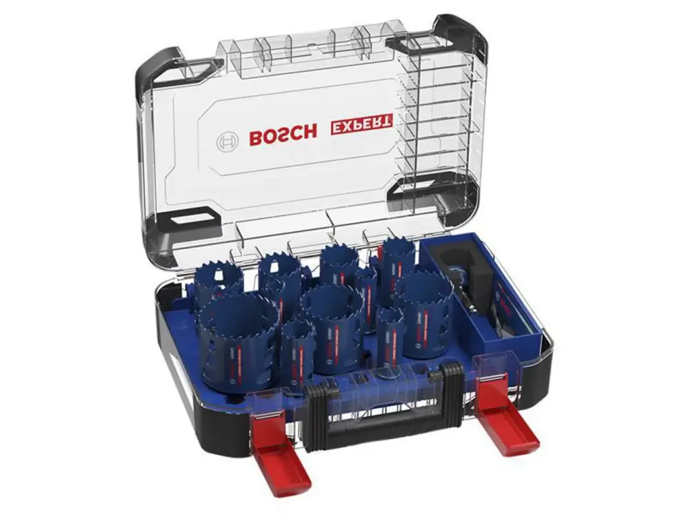 Bosch Powertool Accessories Expert Numerous Material Pc Plus Hole Saw Set, 14 Piece
