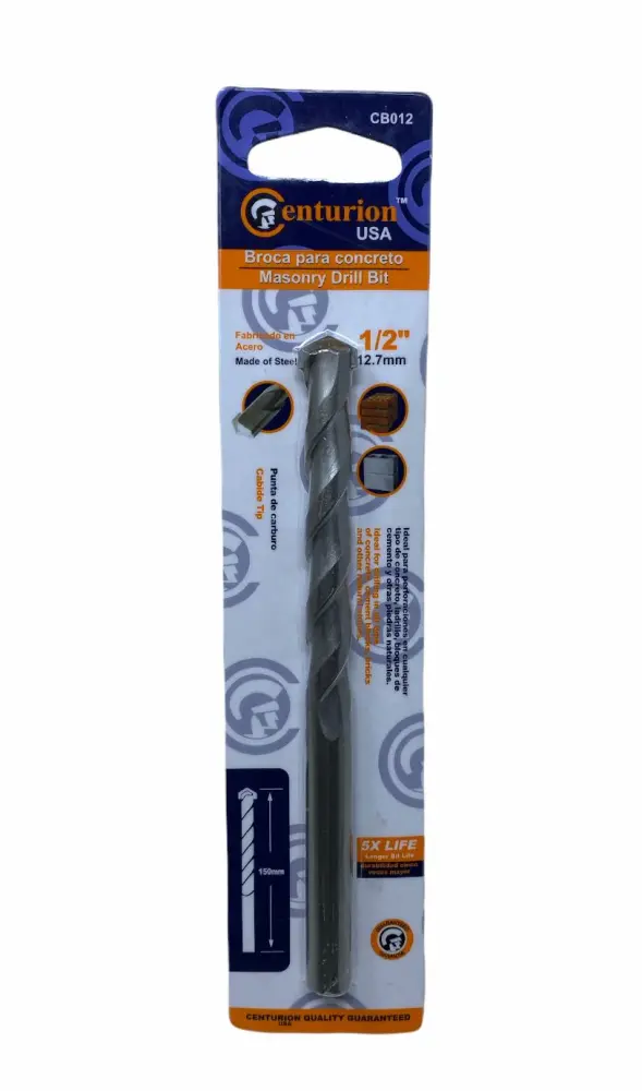 Centurion 1/2" Masonry Drill Bit CB012