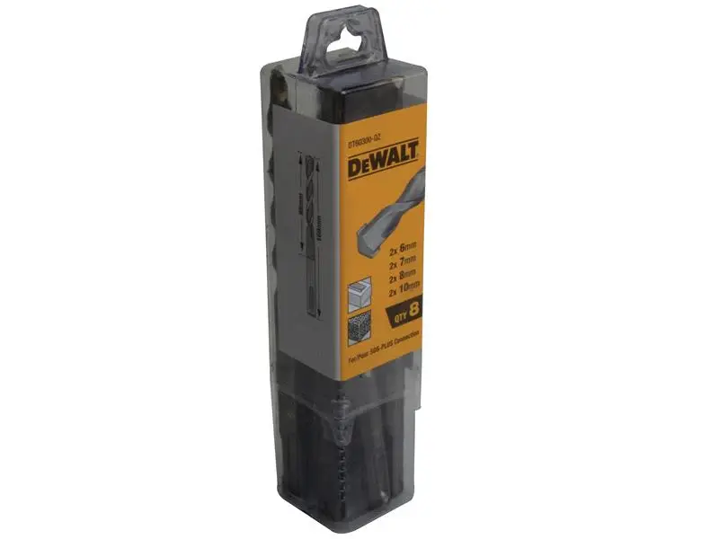 DeWalt DT60300 SDS Drill Bit Place, 8 Piece