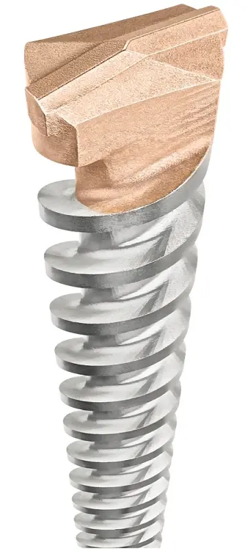 DEWALT DW5719 Drill Bit, 7/8 Dia, 16 OAL, U Flute, Spline Shank