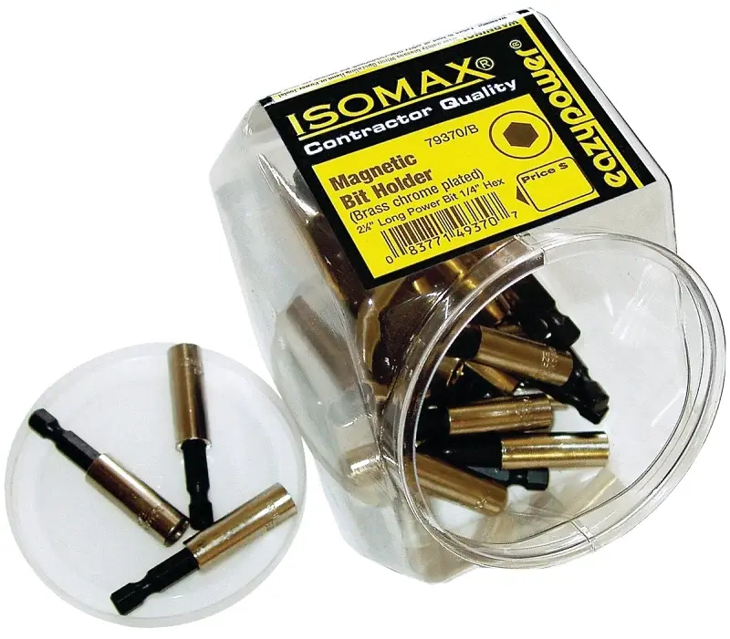 Eazypower 00370 Bit Holder, 1/4 Drive, Hex Drive