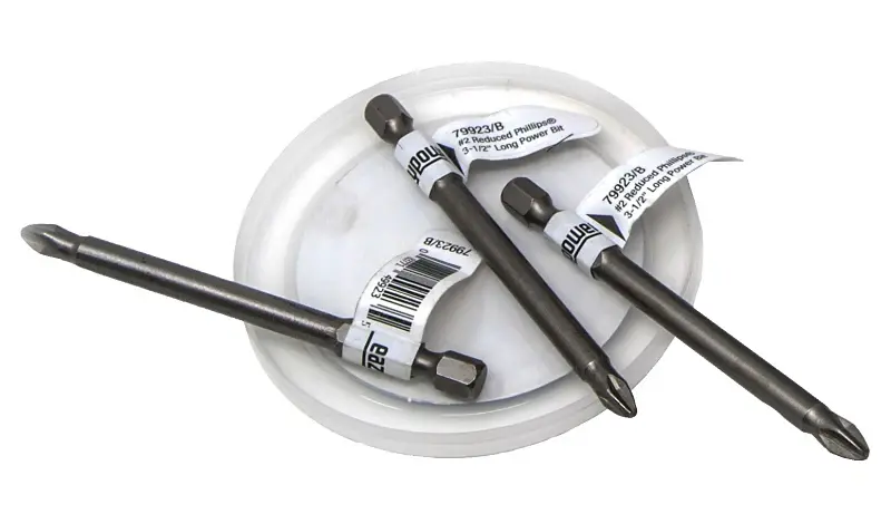Eazypower 009235 Power Bit, #2 Drive, Phillips Drive, 1/4 Shank, Hex Shank, 3-1/2 L