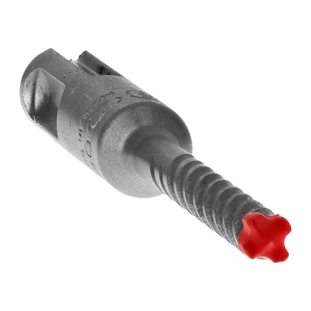 Rebar Demon SDS-Plus 4-Cutter Thorough Carbide Head Hammer Drill Bit, 1/4" x 4" x 6"