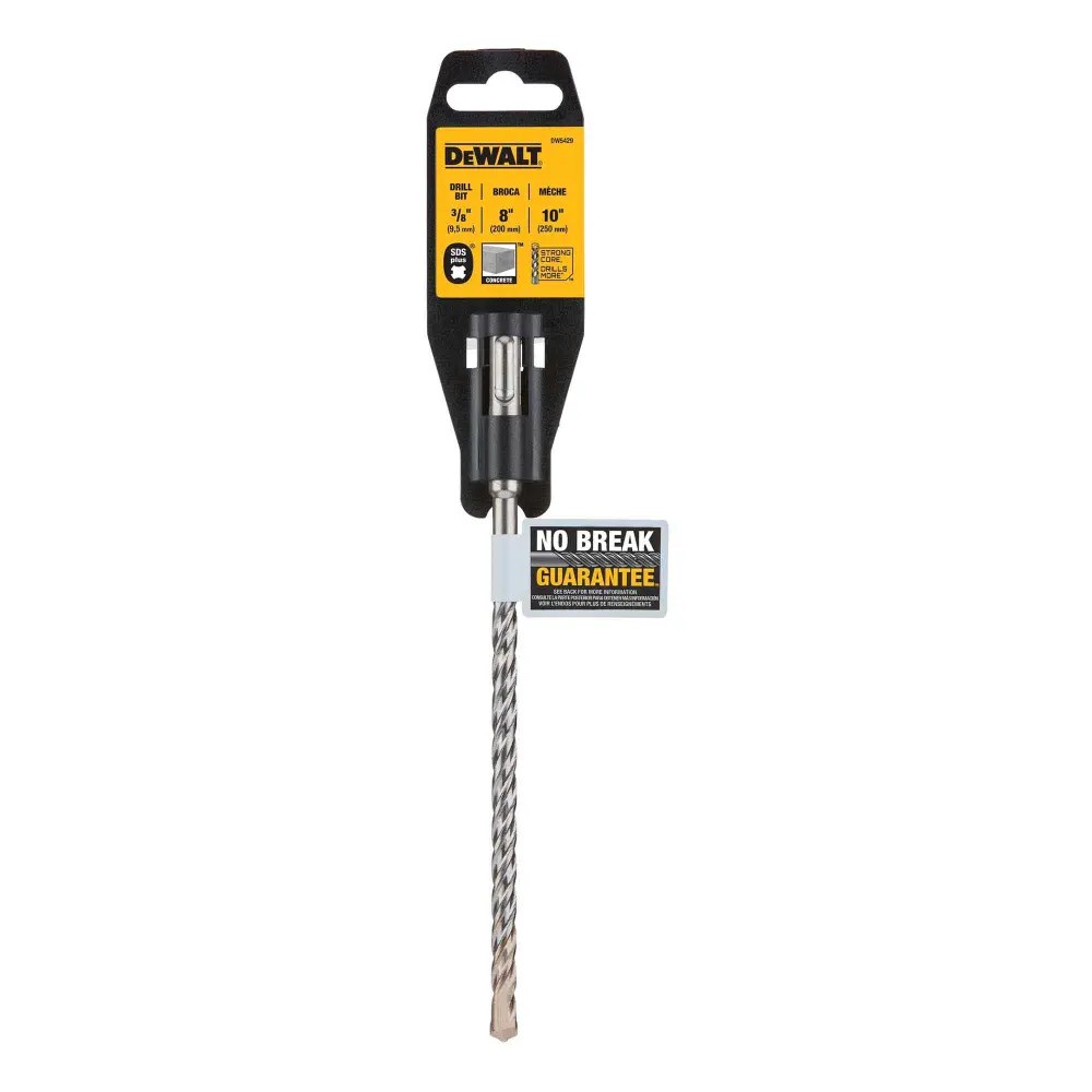 SDS Plus Concrete Drill Bit, 3/8" x 8" x 10"