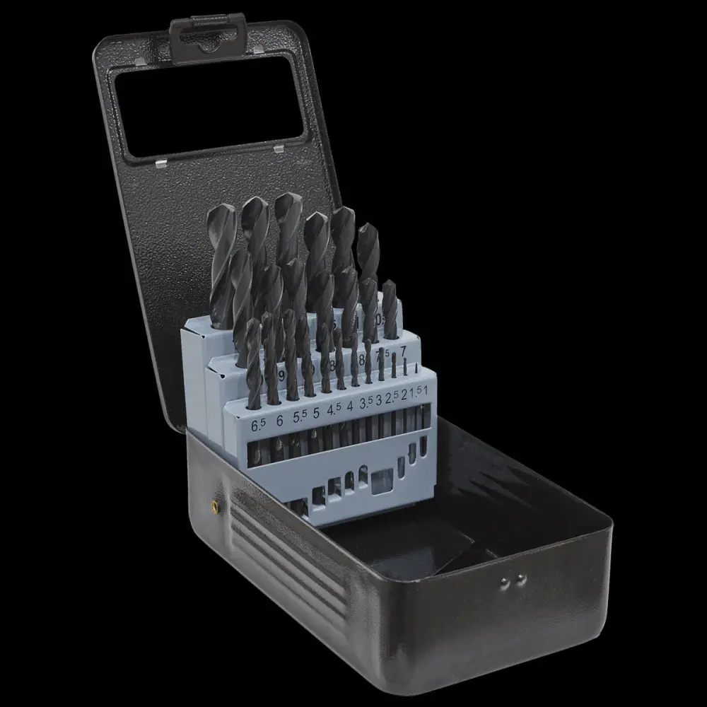 Sealey DBS25RF HSS Roll Forged Drill Bit Place 25pc 1-13mm