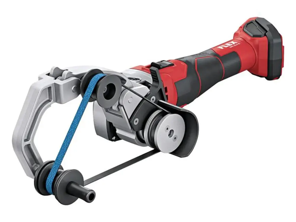 Flex Power Tools Bre 50 18-Ec C-Set Trinoxflex Pipe Belt Sander 18V Bare Unit