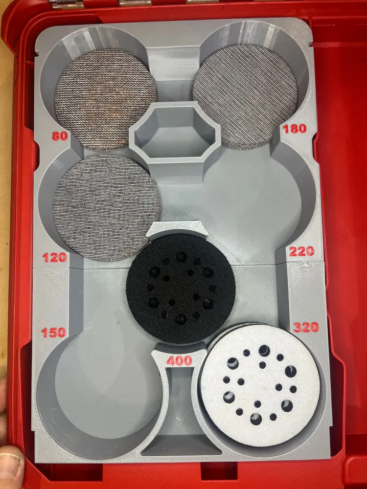 Low Profile Packout Insert 3" Sanding Discs (3SD LP)