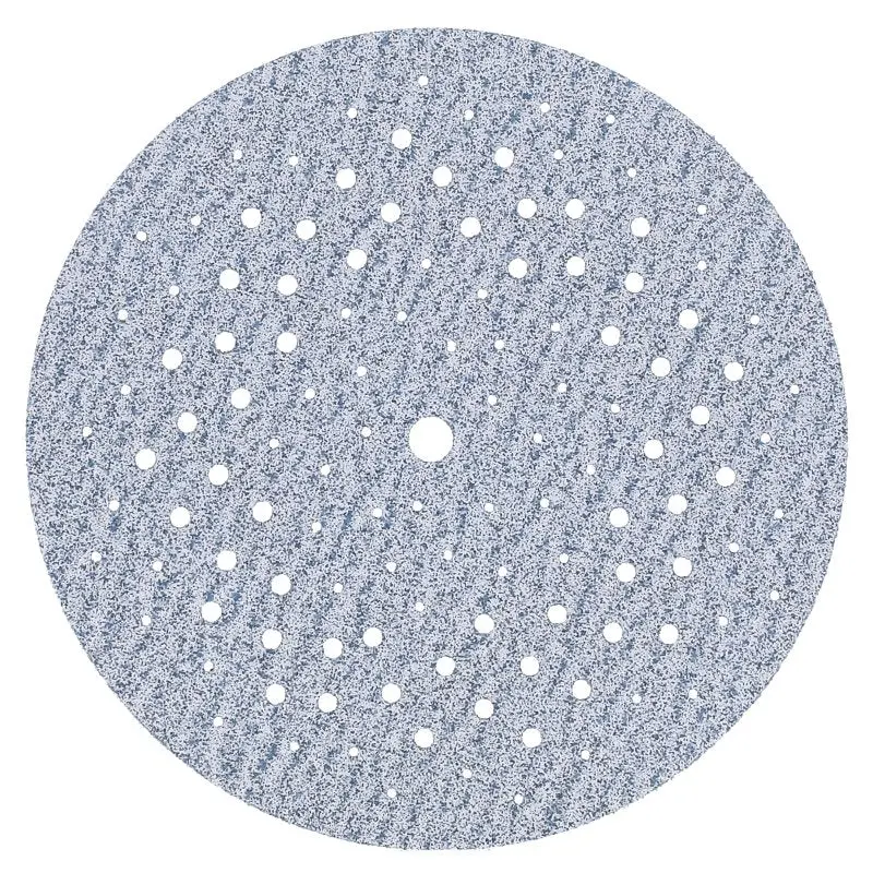Norton 04033 Sanding Disc, 5 Dia, 11/16 Arbor, Coated, P80 Grit, Coarse, Alumina Porcelain Abrasive, Paper Backing