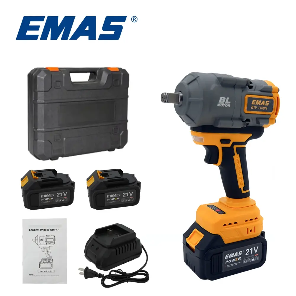 1100N.M Impact Wrenches Lithium Battery Specialist Electric Wrench High Power Tools