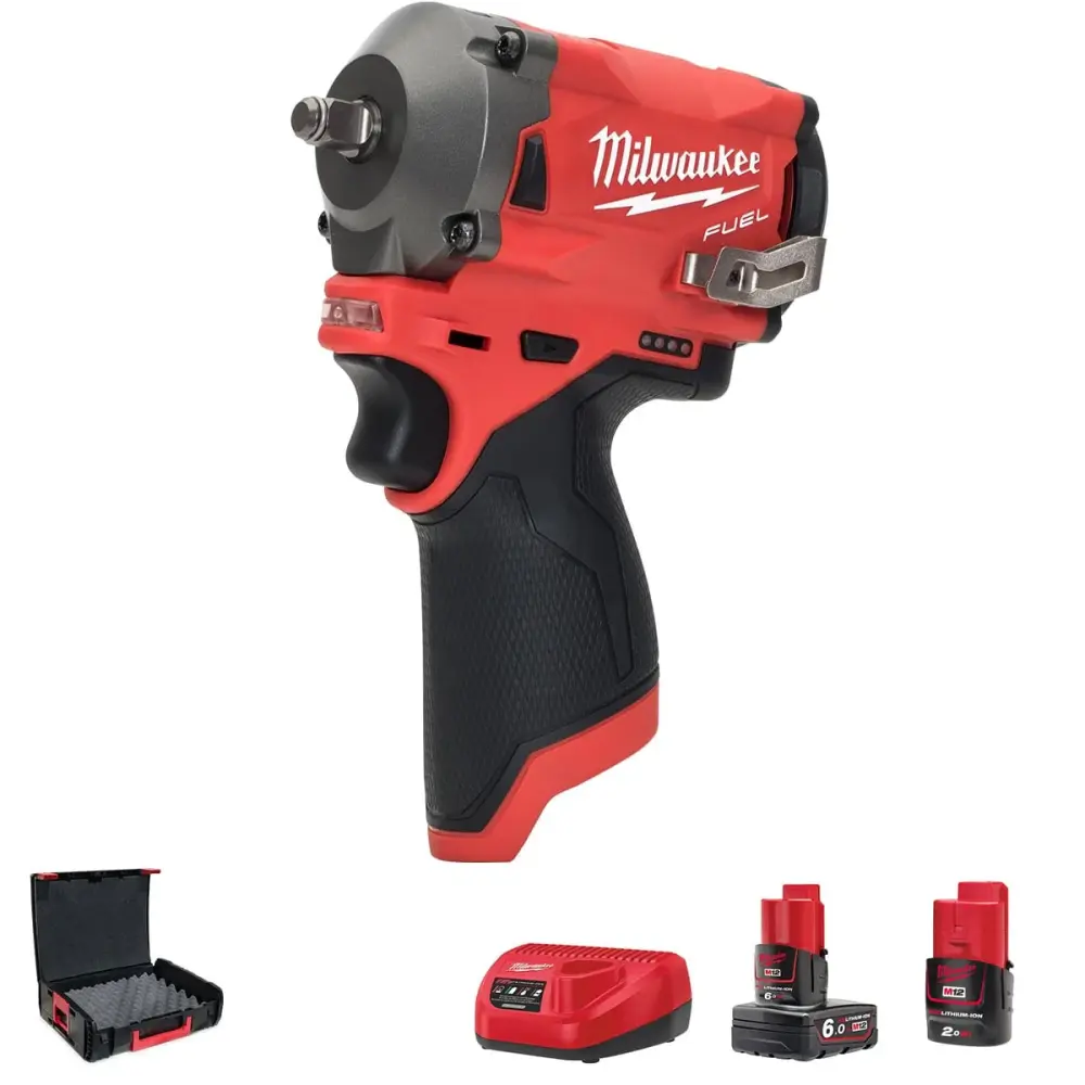 Milwaukee M12FIW38-622X Fuel 3/8 inch Impact Wrench - M12FIW38-622X