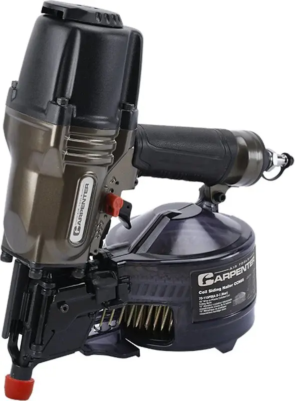 Carpenter Air Tools CCN65 Coil Siding Nailer, 250 Magazine, Coil Collation, 1-1/2 to 2-1/2 Fastener