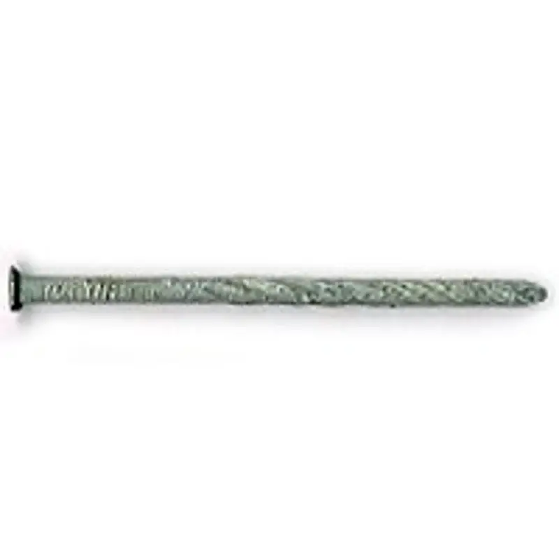 Maze STORMGUARD S2591S Series S2591S050 Siding Nail, Hand Drive, 16d, 3 L, Carbon Chromed, Hot-Dipped Galvanized, 50 lb