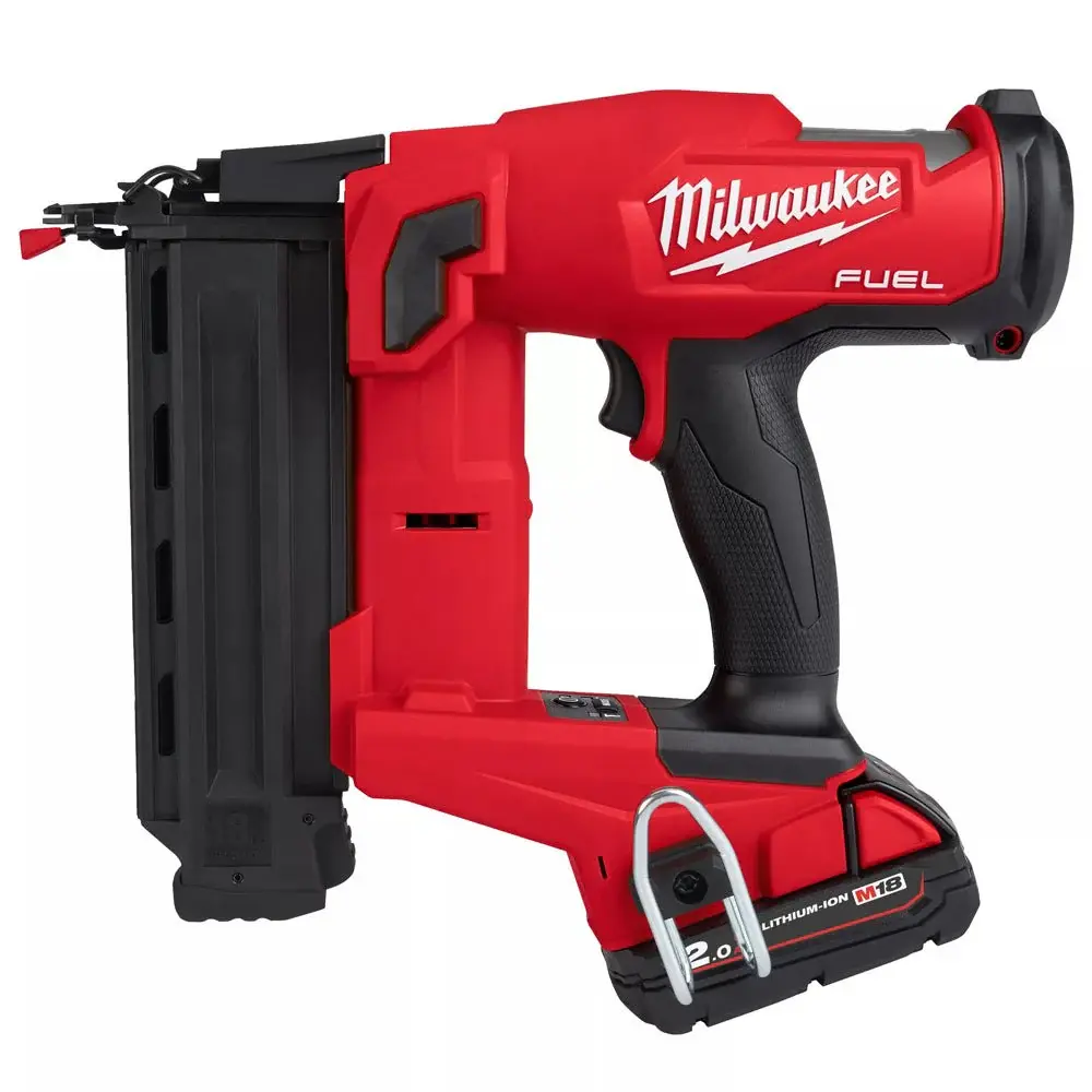 Milwaukee M18FN18GS-202X 18V Fuel 18GS Finish Nailer Kit 2 X 2.0Ah Batteries
