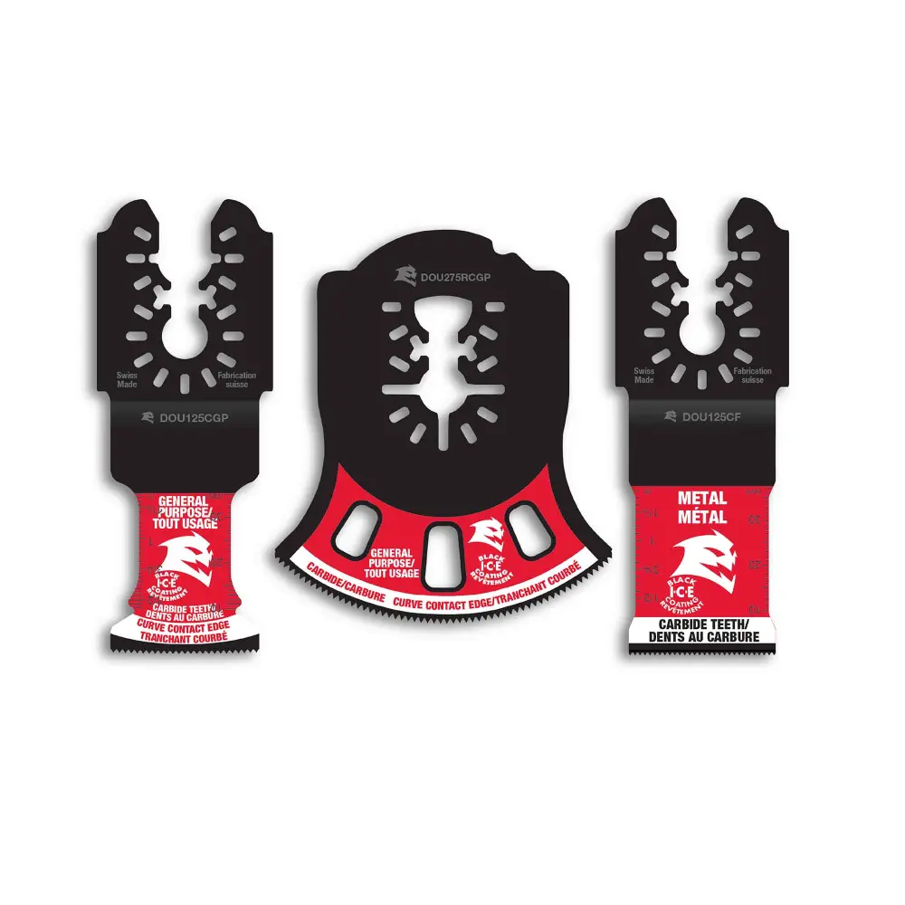 Set 3 Universal Fit Oscillating Blade Carbide Teeth