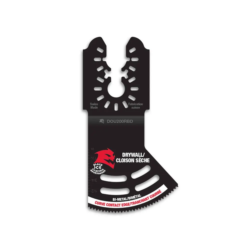 Universal Fit Bi-Metal Oscillating Blade Drywall, 2"