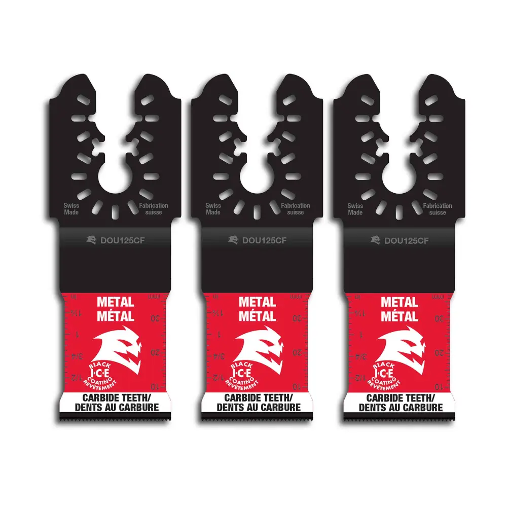 Universal Fit Oscillating Blade 1-1/4" Carbide Teeth Metal, 3 Units