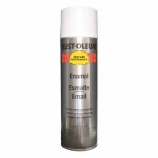 Rust-Oleum High Performance V2100 System Enamel Aerosol, 15 oz Can, Ivory, Gloss 6 Pack