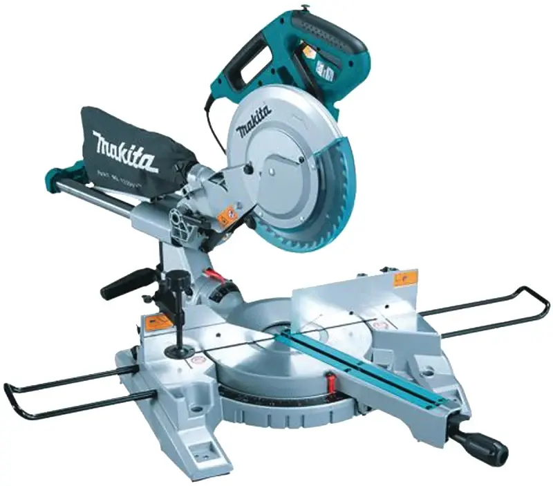 Makita LS1018 Miter Saw, 10 Dia Blade, 3-5/8 x 8-1/2 at 45 deg, 3-5/8 x 12 at 90 deg Cutting Capacity