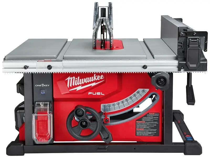Milwaukee 2736-21HD Table Saw, 18 V, 15 , 8-1/4 Dia Blade, 5/8 Arbor, 24-1/2 Rip Capacity Right