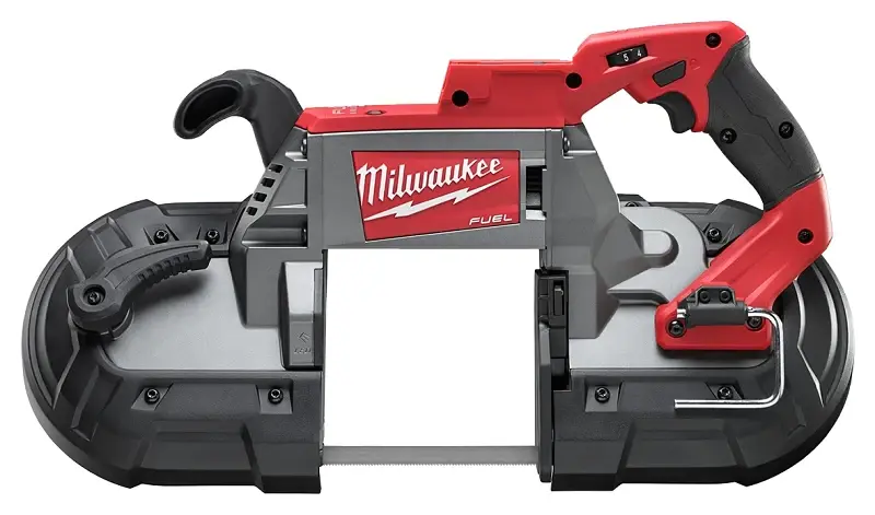 Milwaukee 2929-20 Deep-Cut Band Saw, Tool Only, 18 V Battery, 5 Ah, 44-7/8 L Blade, 1/2 W Blade
