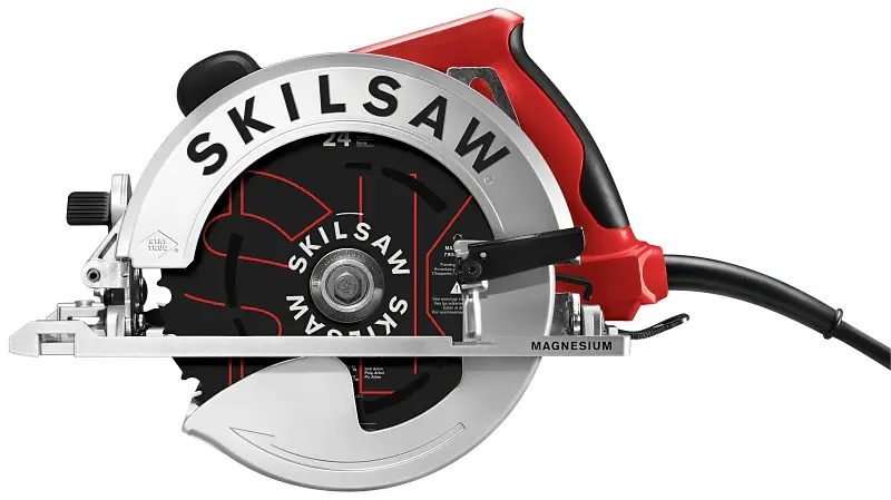 Skilsaw SPT67M8-01 Circular Saw, 15 , 7-1/4 Dia Blade, 5/8 Arbor, 2-7/16 D Cutting, 56 deg Bevel