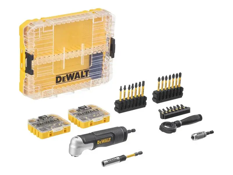 DEWALT DT70775 Mix Bit Place Right-Angle Attachment, 80 Piece