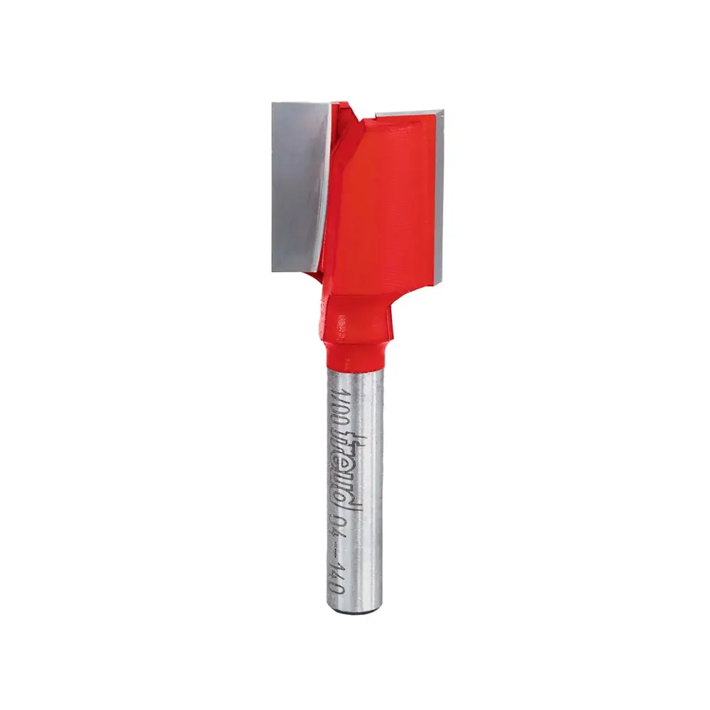 Double Flute Straight Bit 3/4" x 3/4", Shank 1/4"