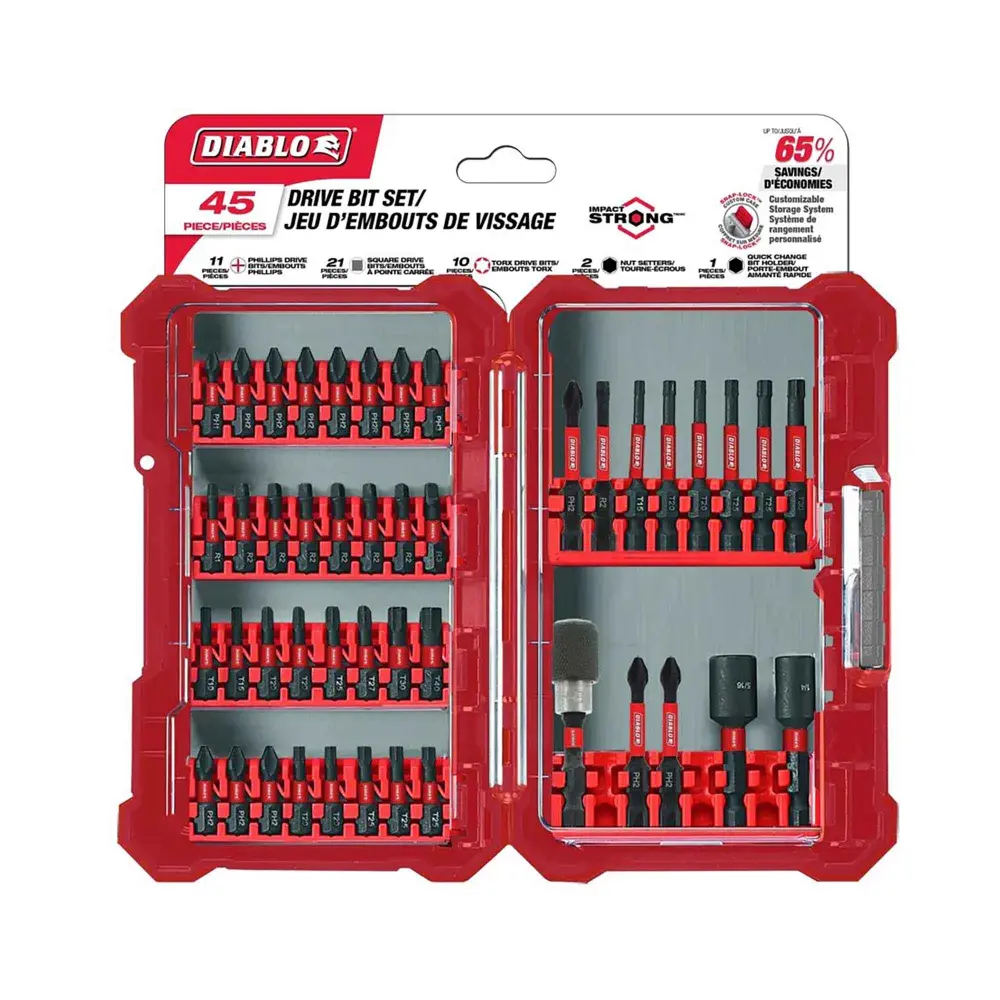 Driver Bit Place, 45-Piece
