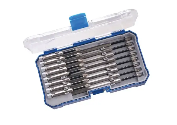 Faithfull - 16 Piece Long Impact Bit Place Case - XMS23LBITS