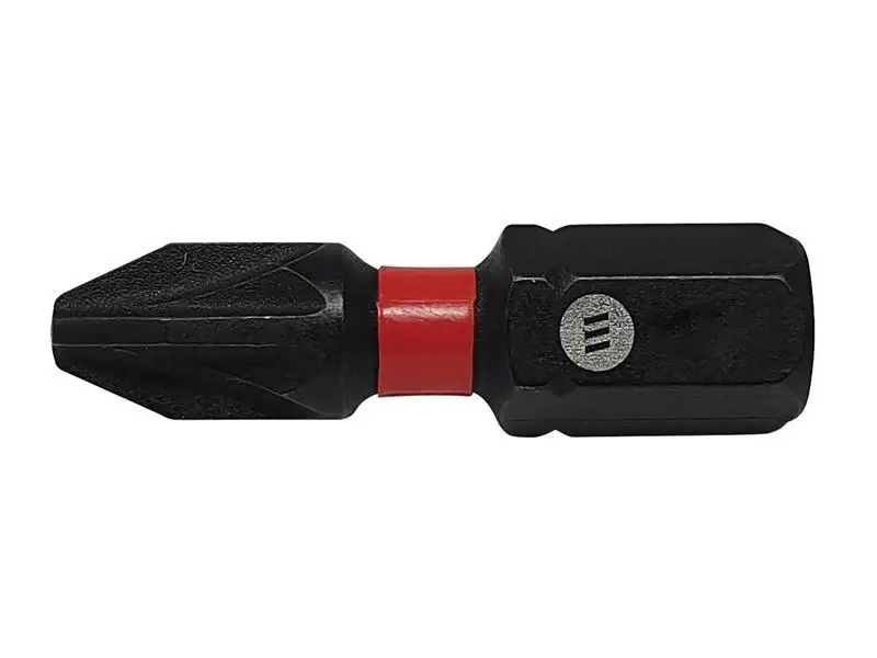 Forgefix ForgeFast Pozidriv Interoperable Impact Bit PZ1 x 25mm (Card 2)