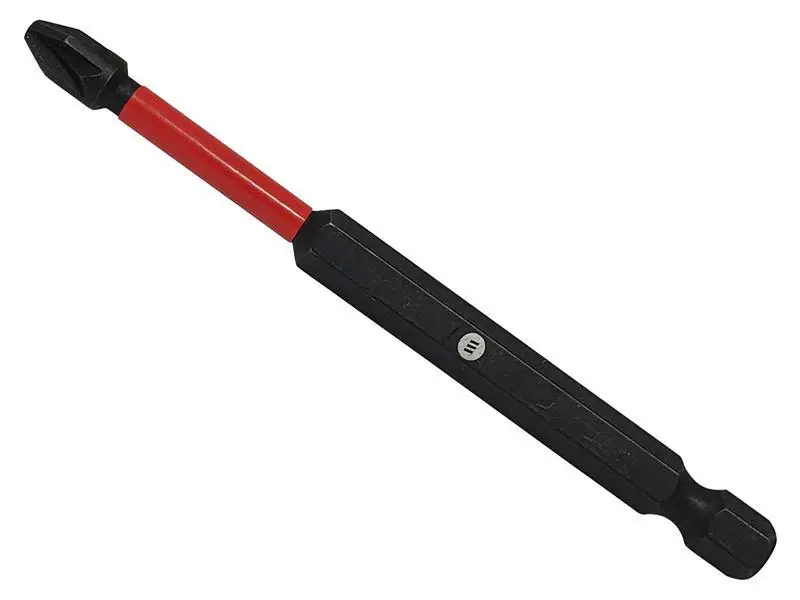 Forgefix ForgeFast Pozidriv Works Impact Bit PZ2 x 89mm (Card 2)