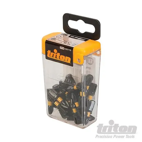 Triton Pozi Screwdriver Impact Bit 25pk PZ2 25mm - 867179