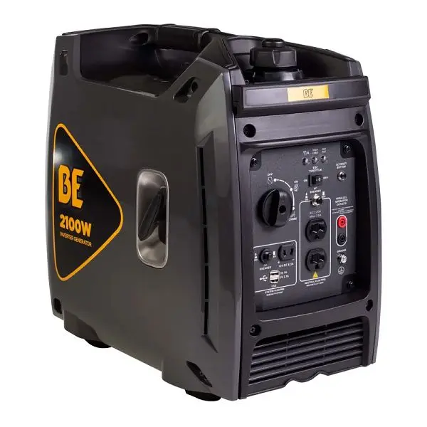 BE Power Equipment 2,100 Watt Inverter Generator, BE2100I