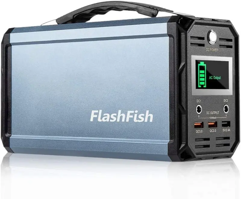 FlashFish Chemical-Resistant Travel-friendly Power Station 300W, G300
