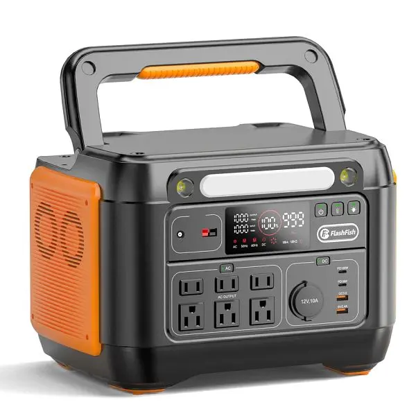 FlashFish UPS Power Station 1000W, 1002Wh/278400mAh UPS, A1001