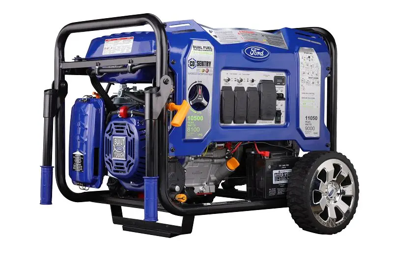 Ford 'M' Frame Dual-Fuel Generator 11050W E-Start & CO Alert, FG11050PBECO