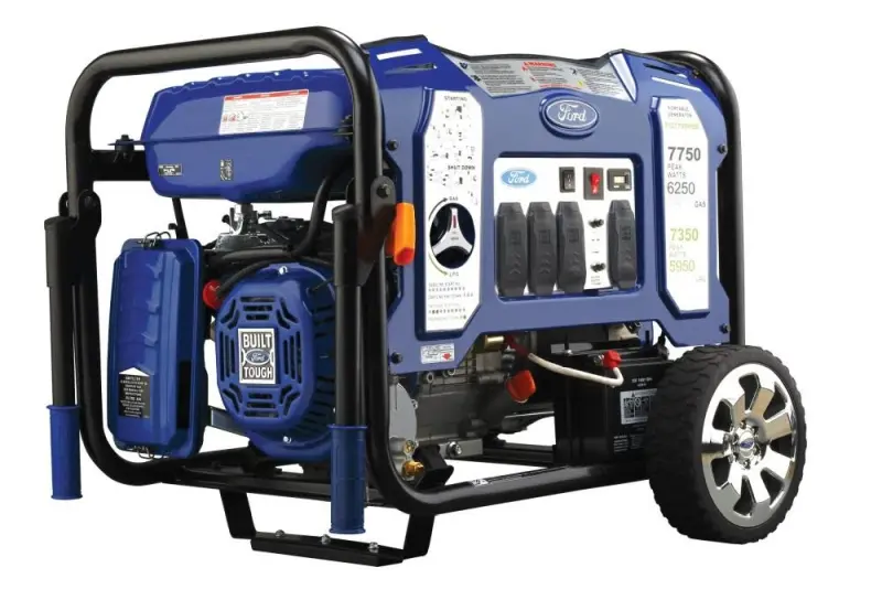 Ford 'M' Frame Dual-Fuel Generator 7750W E-Start, FG7750PBE
