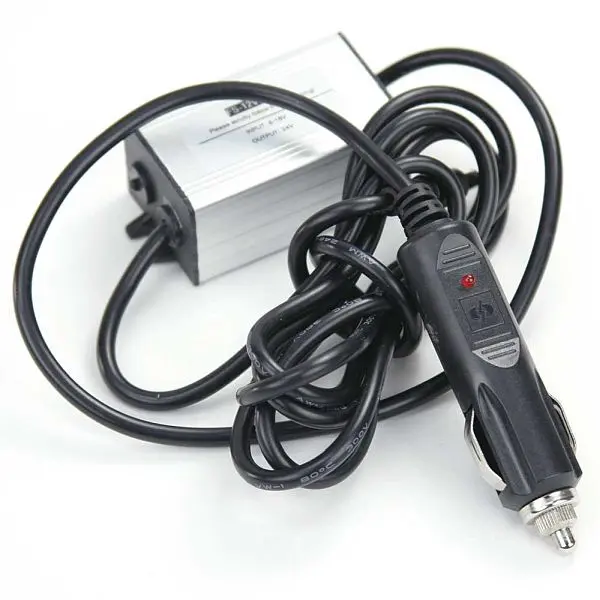 Globe Scientific Car Power Modifyor, Travel-friendly Clinical Centrifuge, 12VDC, GCC-P-12VPWR