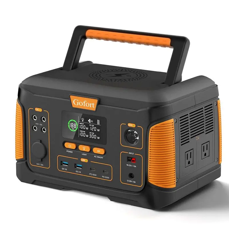Gofort Travel-friendly Power Station 1000W, 932Wh, GF-J1000Plus