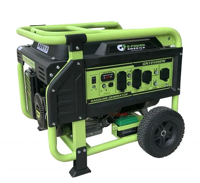 Green Power 10500 W Gas Generator Electrical Start, EPA Approved, GN10500EW