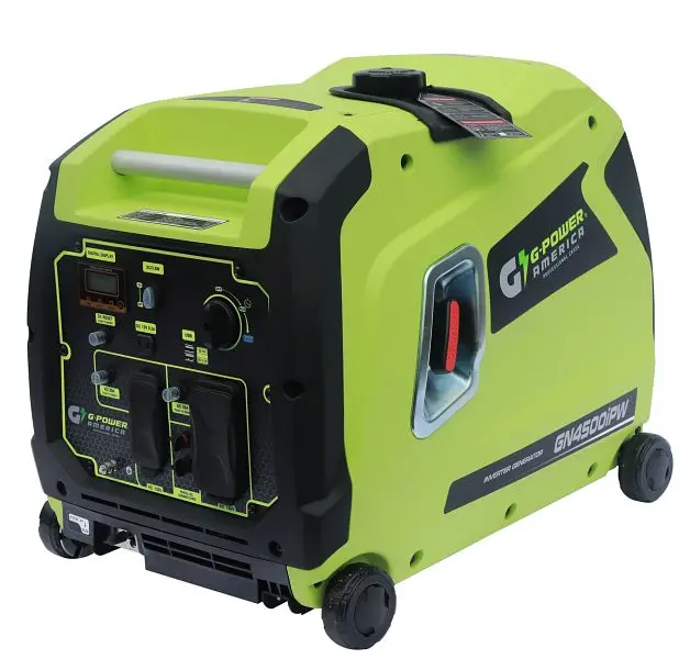 Green Power Super Quiet 4500 W Inverter Generator Paralleling Function, 50 States CARB Approved, GN4500iPW