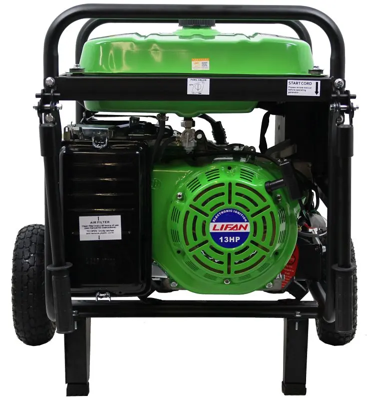 Lifan CSA-Approved Power 5500 W ES Generator - 11 MHP Recoil/Electric Start, ES5700E Lifan Power